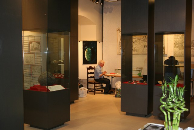 The Ensisheim Museum, Meteorite and National Museum Scotland Display